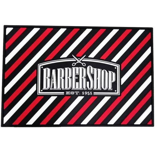 Barbershop Verktygsunderlägg – Halkfri Matta BarberCity