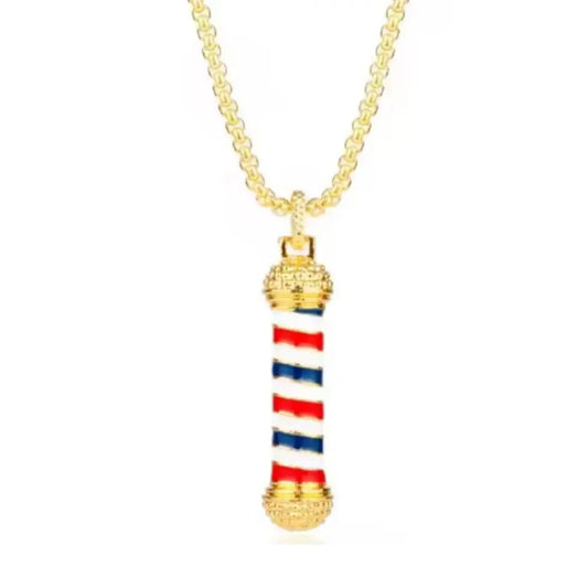 Pole hänge halsband lyxiga långa kedjan Guld My Store