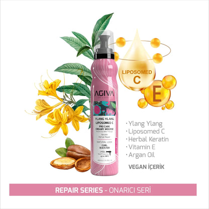 Ylang Ylang Lıpozom C Pro Care Hair Mousse AGIVA