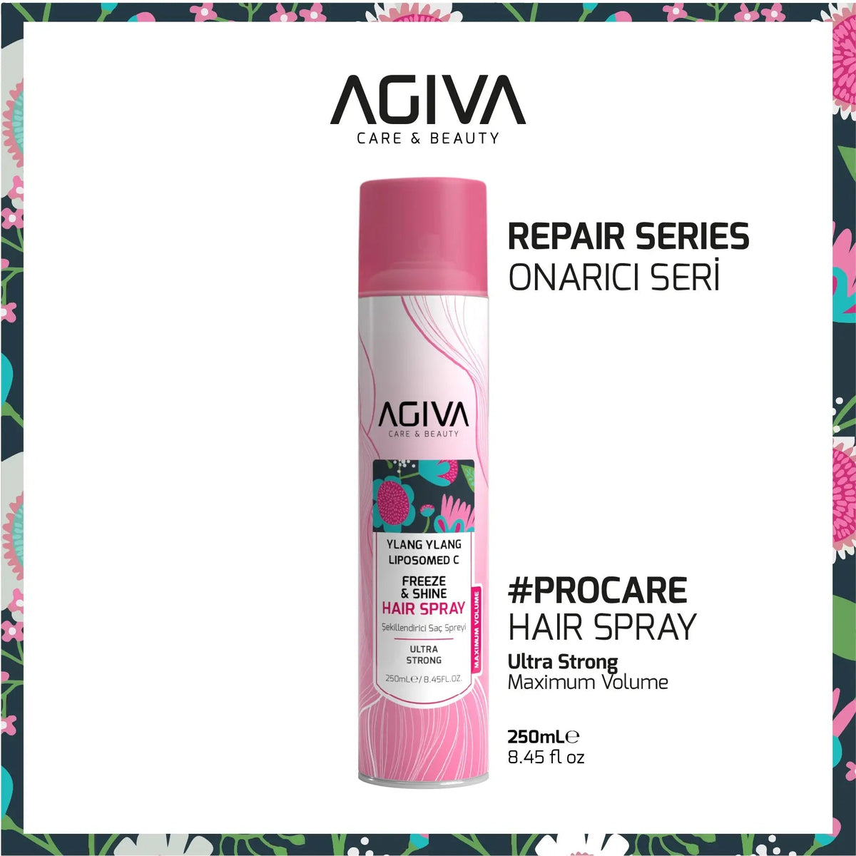 Ylang Ylang Lıpozom C pro Care Hair Sprey AGIVA