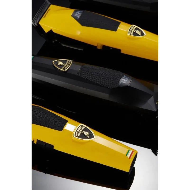JRL Professional X Lamborghini Diamante Cordless Clipper and Trimmer Combo Yellow JRL