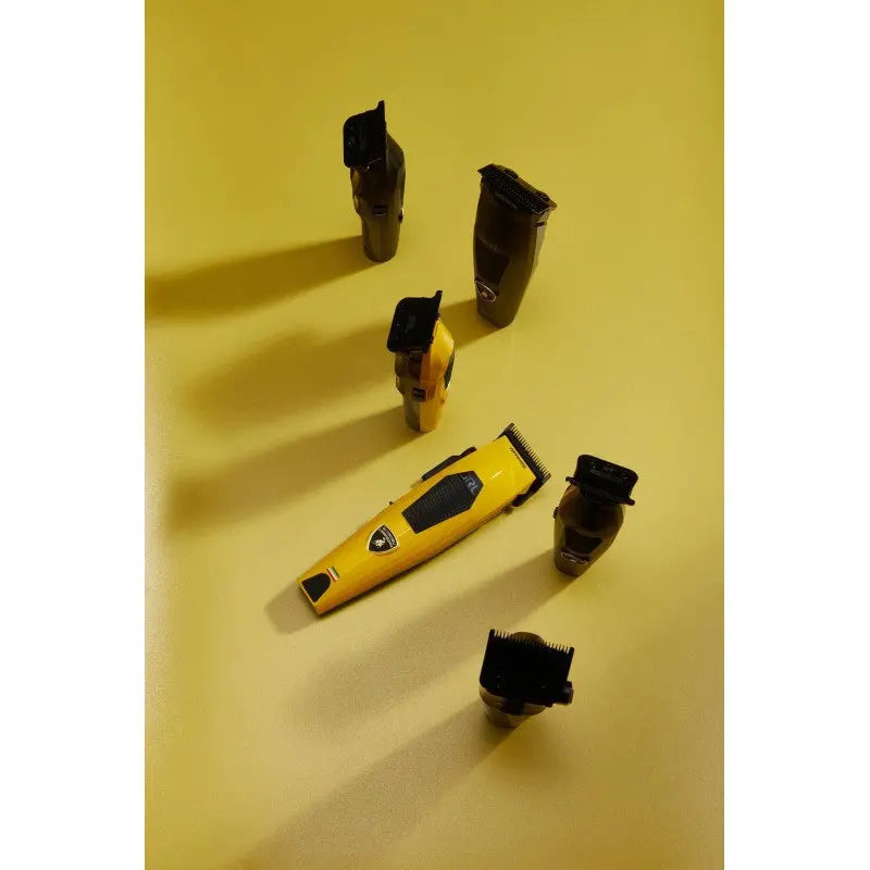 JRL Professional X Lamborghini Diamante Cordless Clipper and Trimmer Combo Yellow JRL