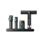 VGR 4-i-1 Professionellt Grooming Kit – Dark Silver - BarberCity