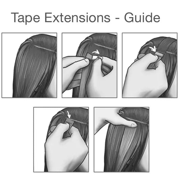 Tape-in Löshår Äkta Remy – Copper Blonde #27 | 60 cm | Double Drawn Extensions